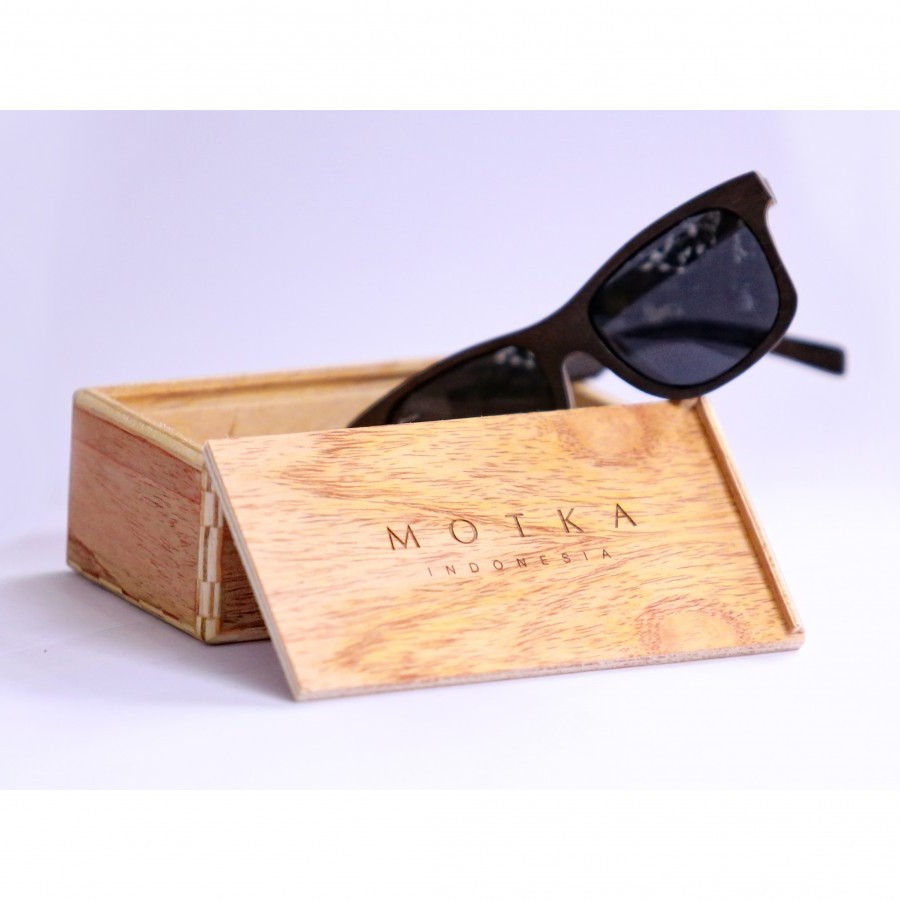 MOTKA kacamata  kayu  premium MTK 005 B SN Ku Ka