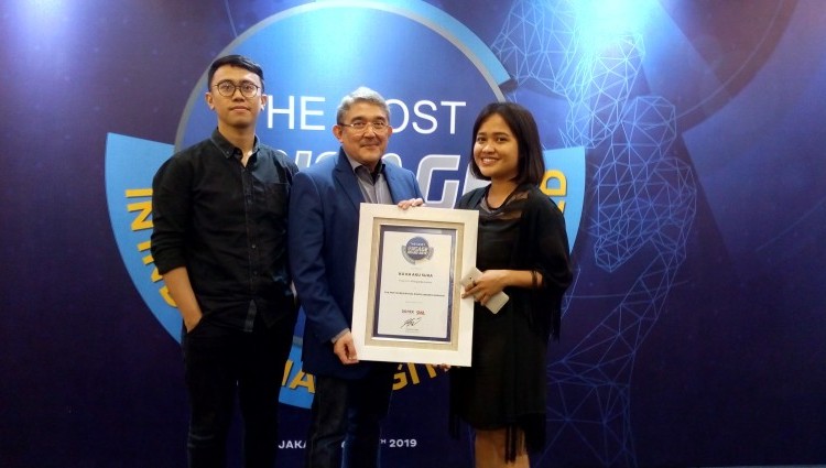 Ku Ka Raih Penghargaan The Most Experiential Digital Brand Campaign pada Program #tanganbercerita