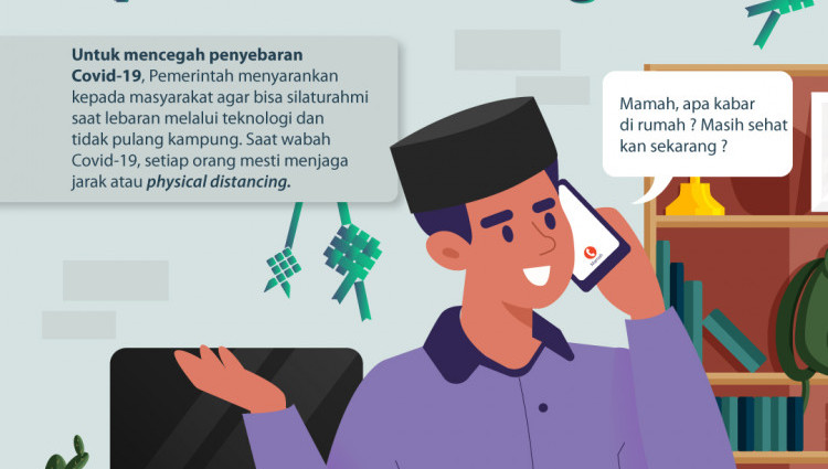 Lepas Rindu Dengan Lebaran Virtual